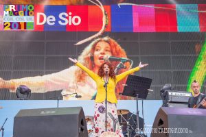 Teresa de Sio al concerto del 1 maggio 2015. Roma