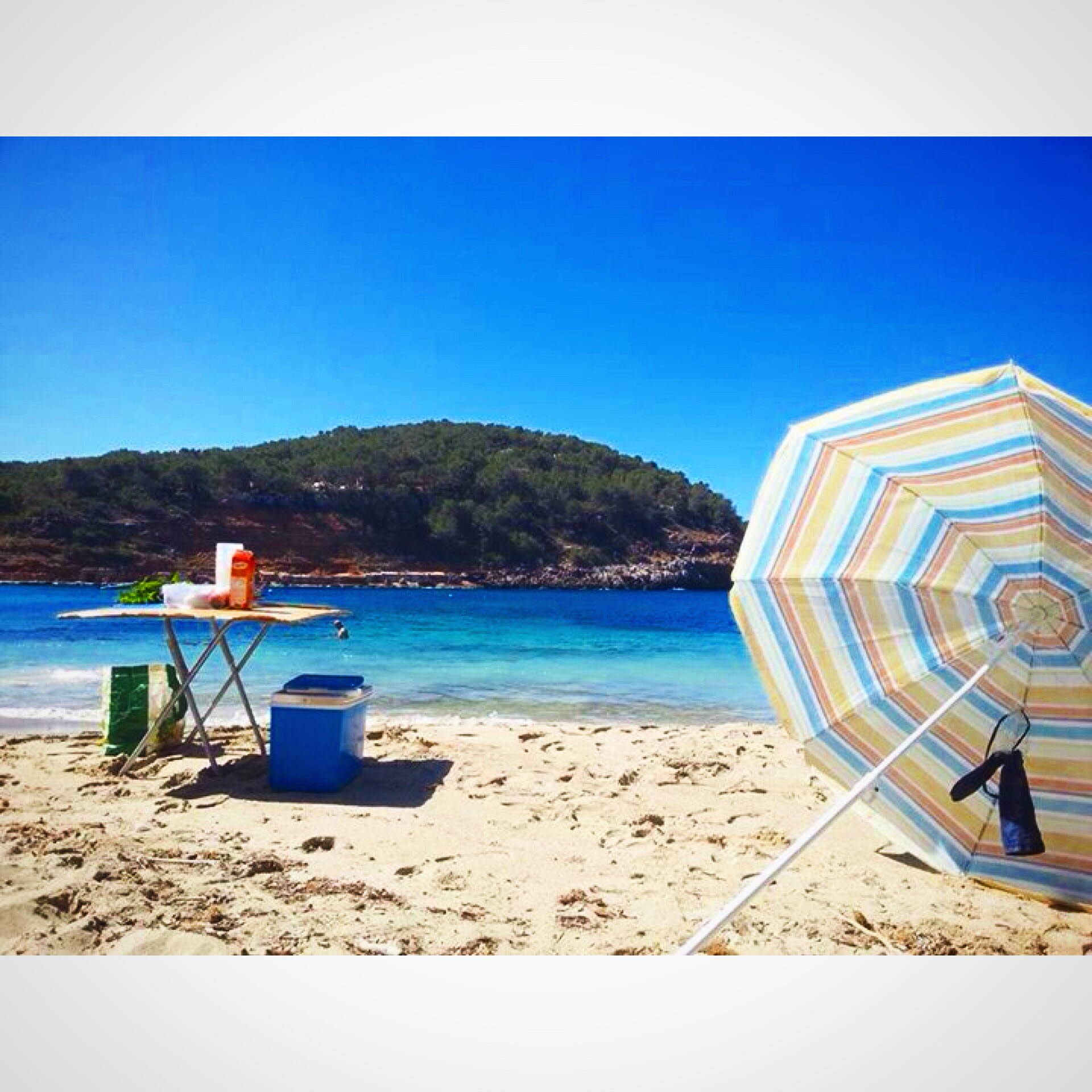 Cala sala da Ibiza viaggio travel blogger Summer 2015 estate mare sole spiaggia Stefano Colicchio