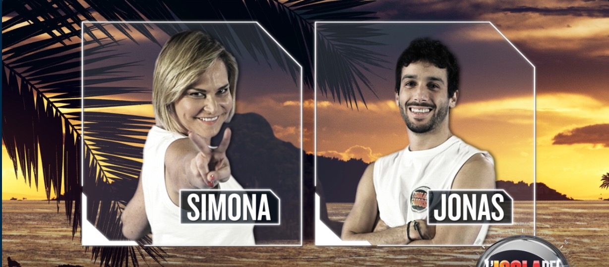 L'isola dei famosi reality show Simona ventura Jonas Alessia marcuzzi naufraghi