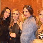 La blogger Elvira Colavita, Francesca Borneo, Alessia Fabiani e Maria Flavia Liotta