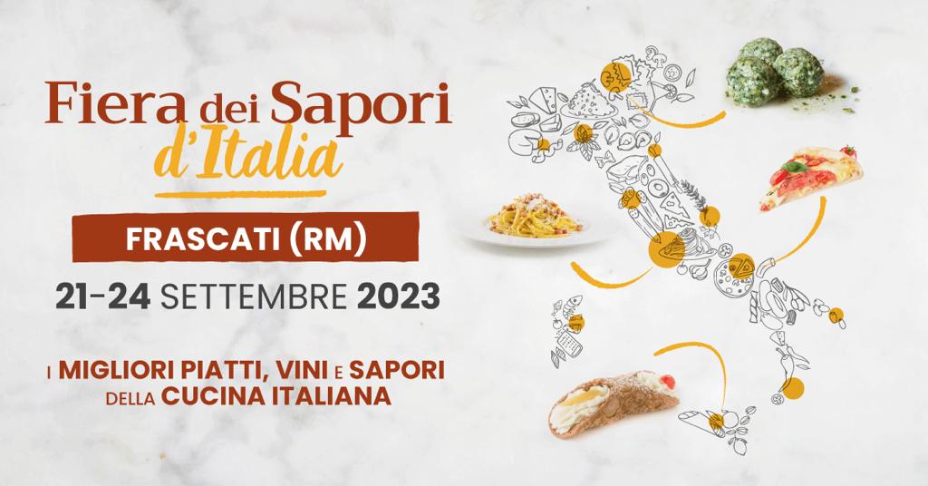 Frascati ospita la Fiera dei Sapori: 21-24 Settembre 2023